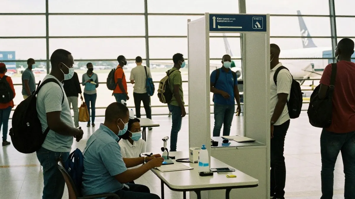 Officials probe whether first Ebola patients in Kenya and Nigeria met at Ugandan airport
