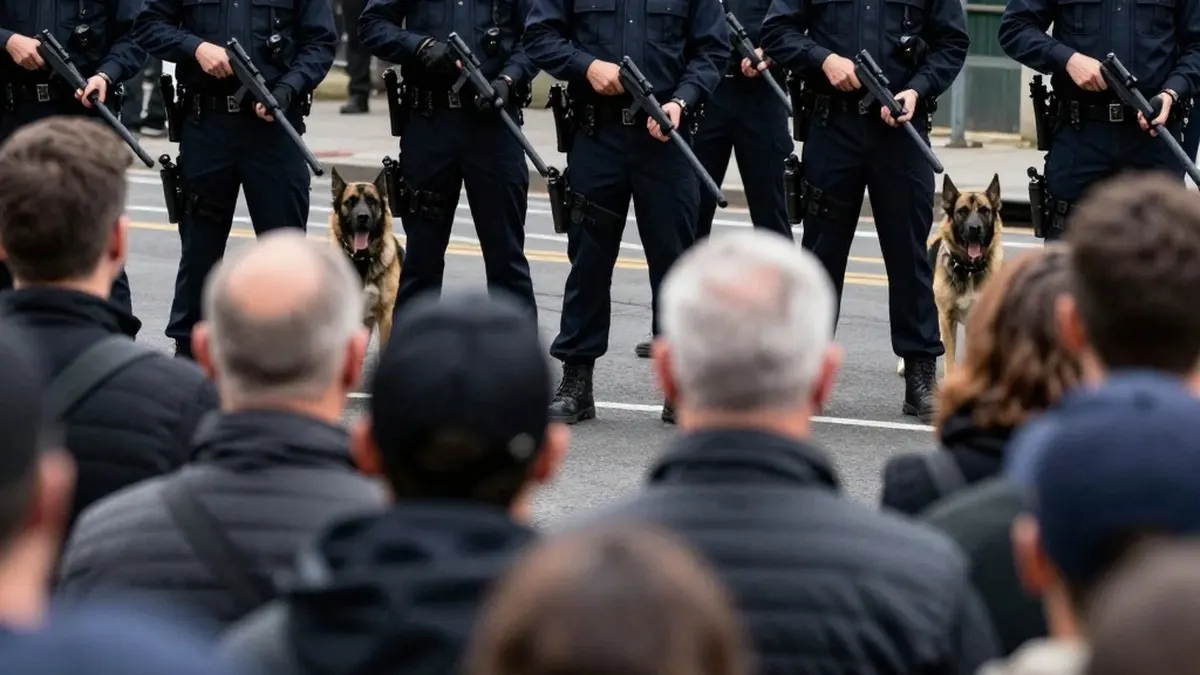 Portuguese police dismantle housing protest camps with batons and dogs